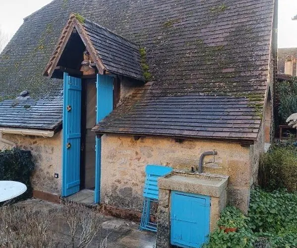 בית נופש La Terrasse Bleue, Havre De Paix Avec Vue Sur Le Cele, A 15 Min De Figeac *